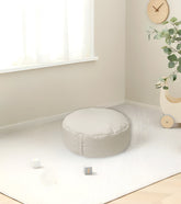 Pouf (L) enfant confortable – Compact et pratique - gris